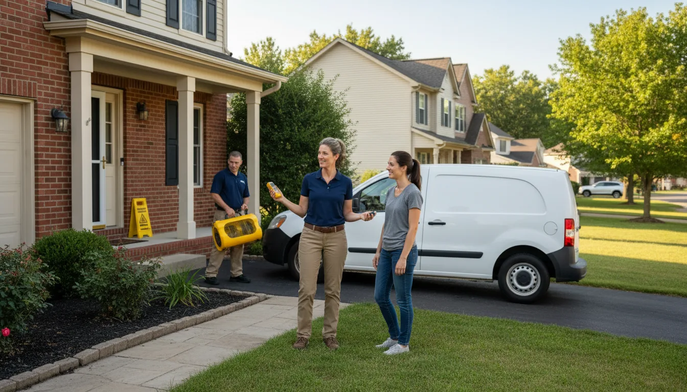 Residential water damage restoration in Whiteriver, AZ